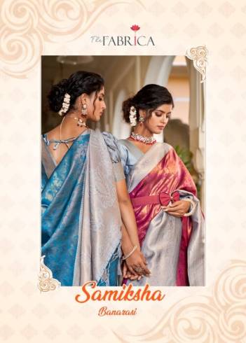 Samiksha By Fabrica Soft banarasi Silk Wedding Saree Collection